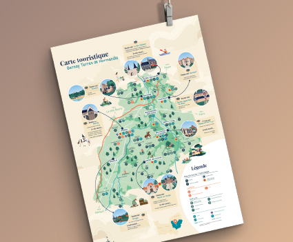 Carte touristique - OT Bernay