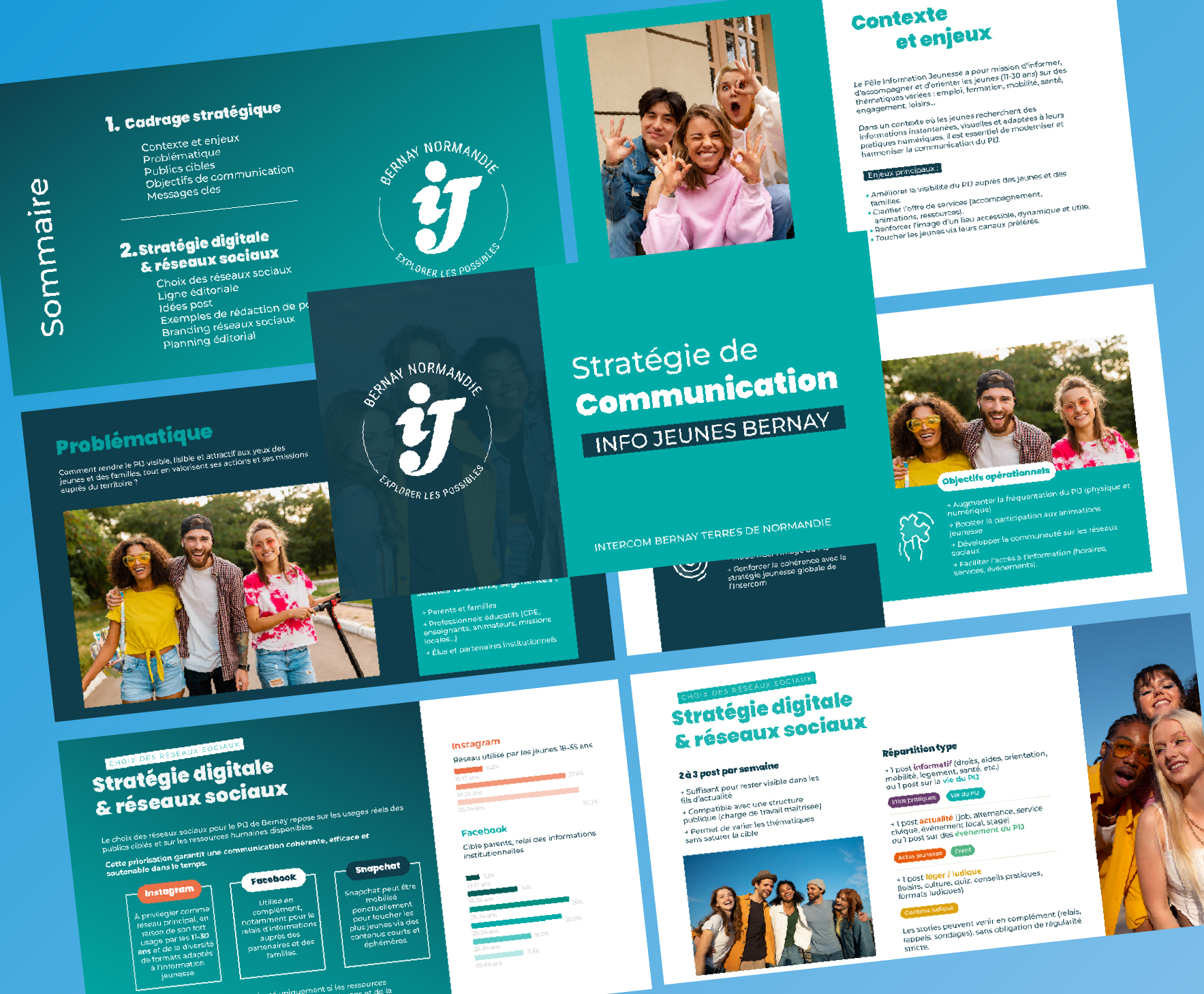 Stratégie de communication - Info Jeunes Bernay