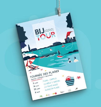 Affiche BIJ Tour