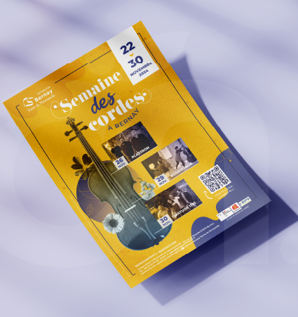 Affiche Semaine des cordes conservatoire