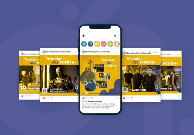 Réseaux sociaux Semaine des cordes conservatoire