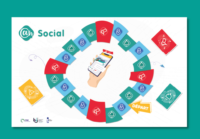 Plateau de jeu @h social