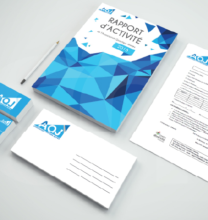 Identité visuelle AQJ