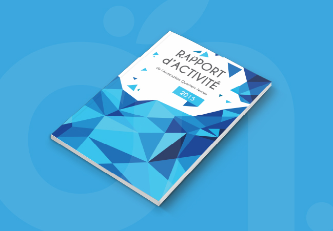 Rapport d'activité Identité visuelle AQJ