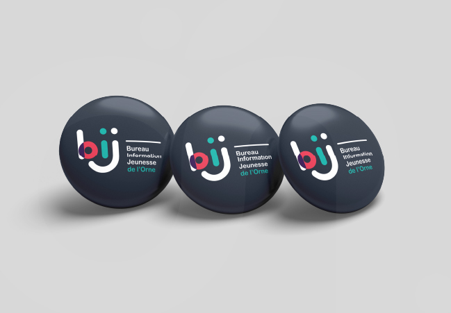 Badges Identité visuelle BIJ Orne