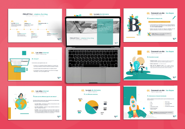 Modèle powerpoint Identité visuelle BIJ Orne