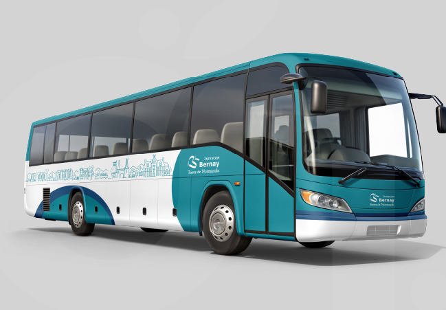 Habillage bus Refonte Identité visuel IBTN