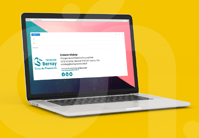 Signature mail Refonte Identité visuel IBTN