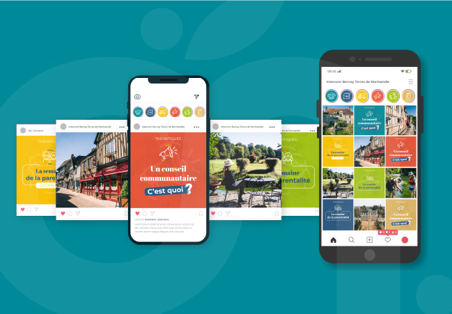 Instagram Refonte Identité visuel IBTN