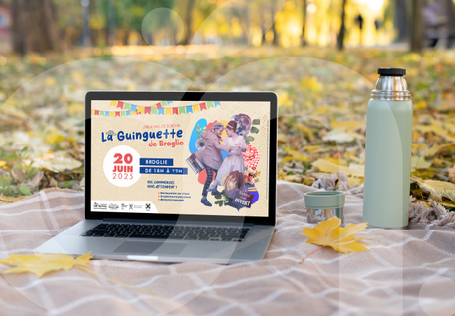 Réseaux sociaux Guinguette de Broglie 