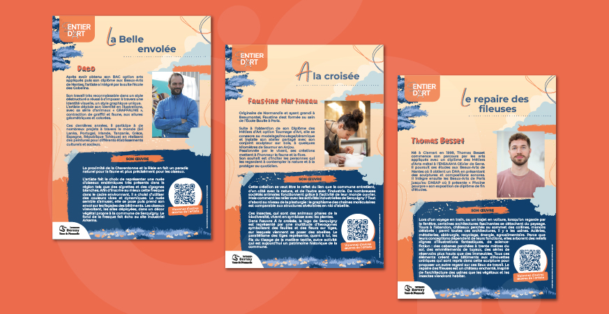 Cartels Sentier d'Art