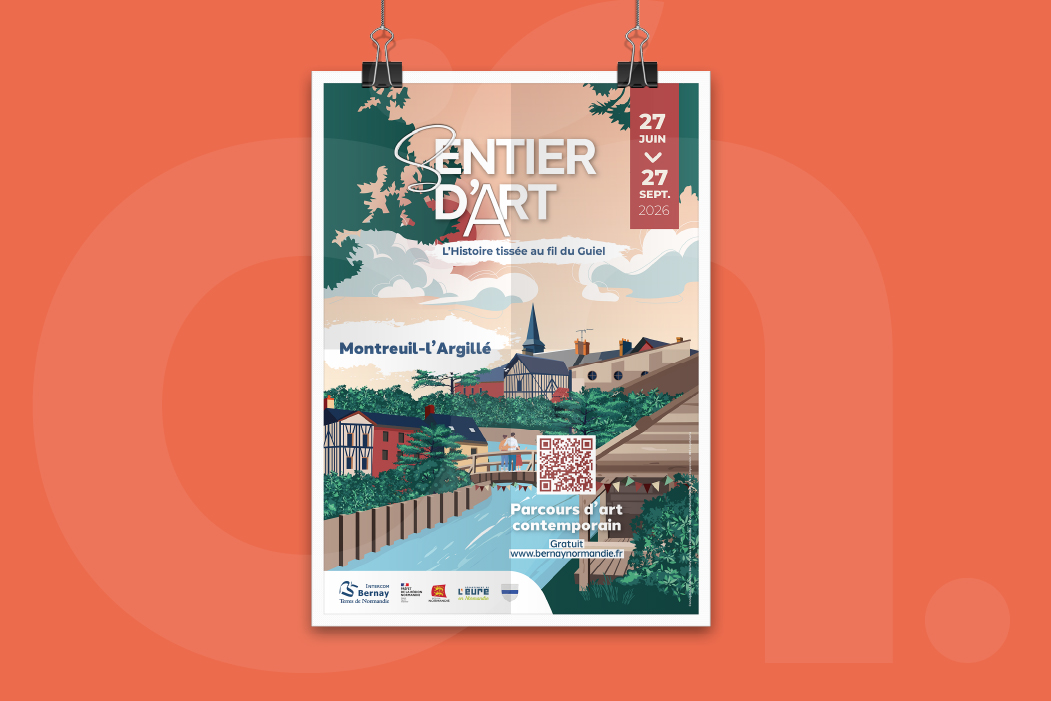 Affiche Sentier d'Art